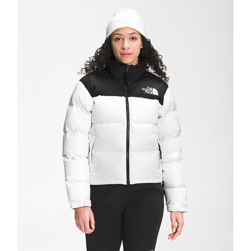 The North Face 1996 Retro Γυναικεια Μπουφάν Nuptse - Ασπρα (HWNY86457)